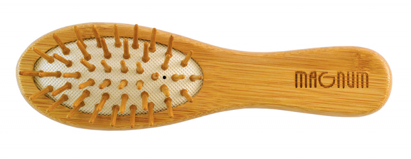 316 MAGNUM Kartáč na vlasy z bambusového dřeva 15 cm front
